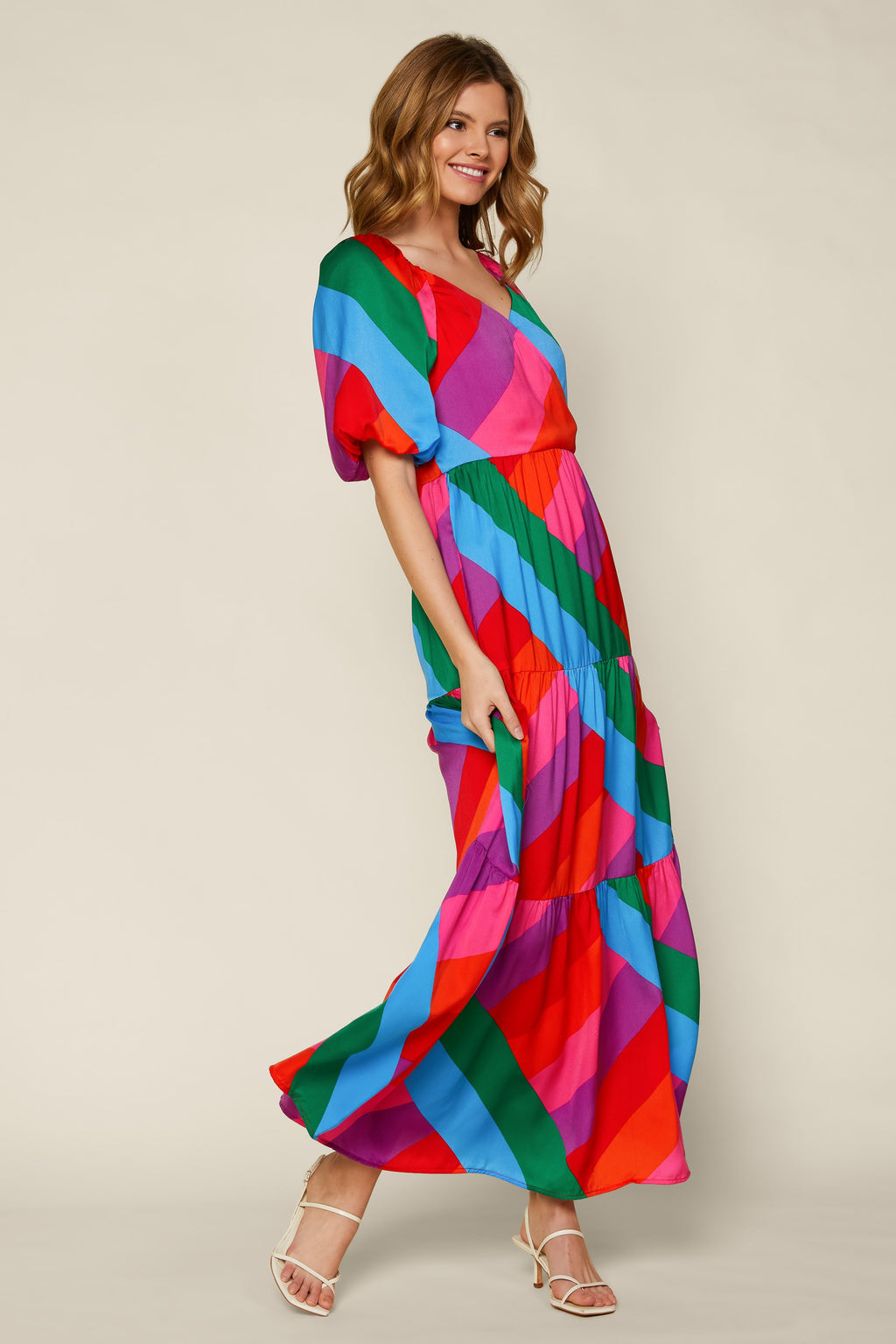 Rainbow Row Maxi