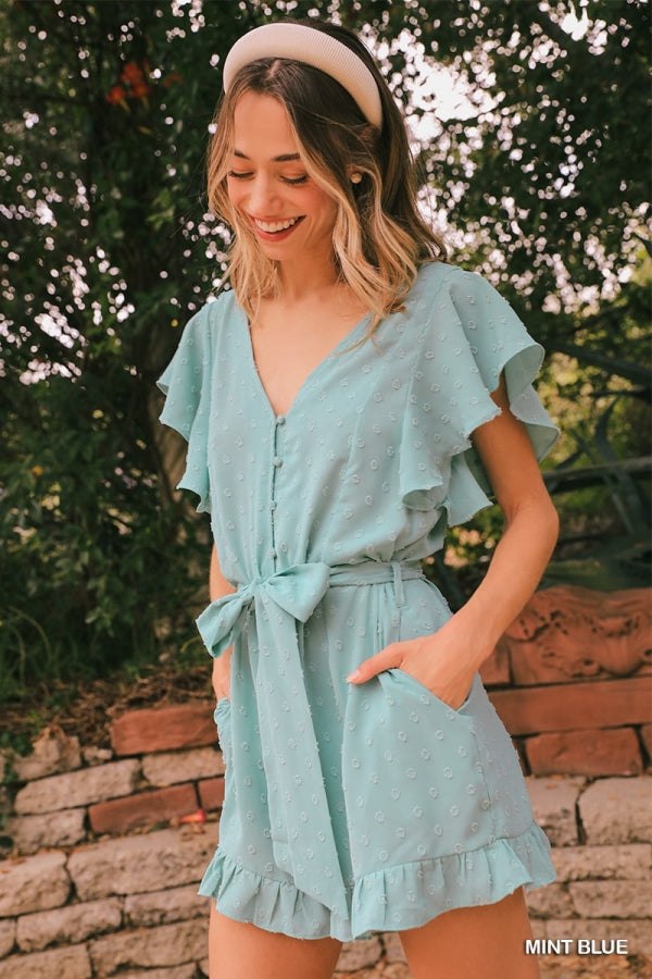 Mint For You Romper