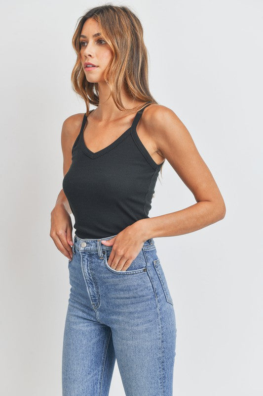 The Essential Ribbed Knit Tank