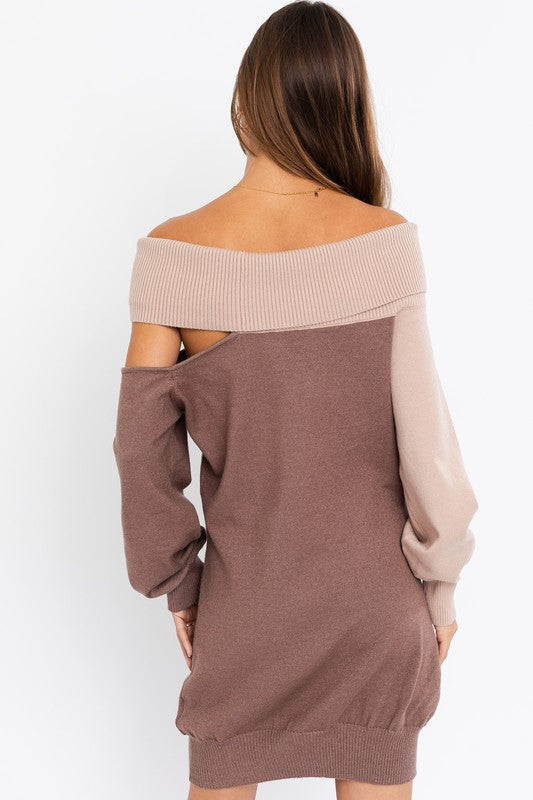 Let's Talk About It Sweater Dress