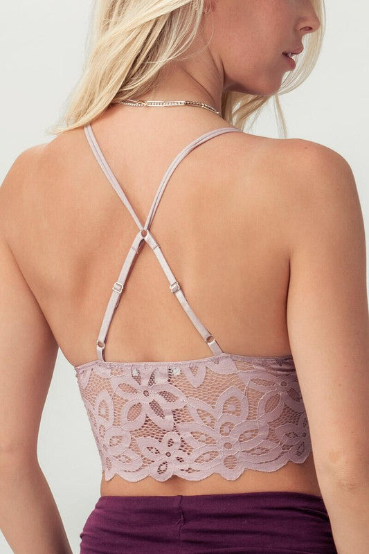 Curvy Basic Lace Crop Top Bralettes – Big Sky Blossom Boutique