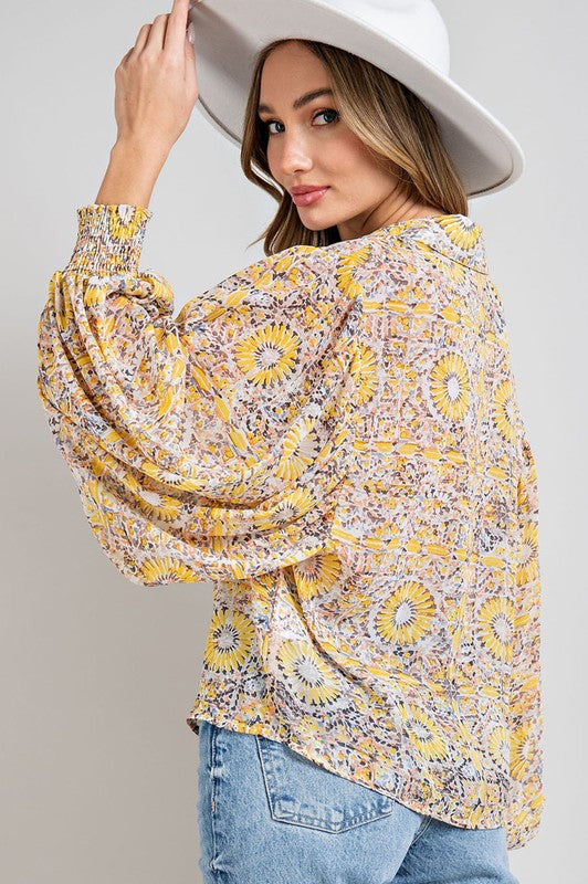 Blooming Confidence Blouse